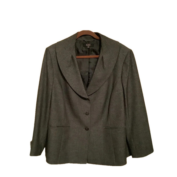 Alex Marie Jackets & Blazers - ALEX MARIE~VINTAGE GREY BLAZER~ NICE~SIZE 22
